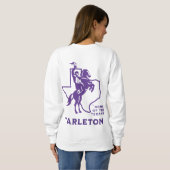 Texan RiderとTarleton Sweatshirt スウェットシャツ (裏面フル)