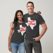 Texans For Trump ReElection American Texas 2020 Tシャツ (ユニセックス)