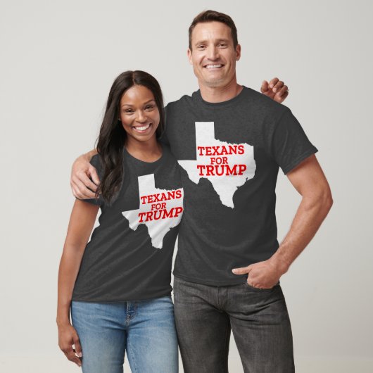 Texans For Trump ReElection American Texas 2020 Tシャツ (ユニセックス)