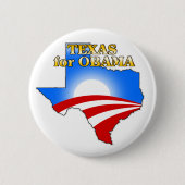 Texas4Obama 缶バッジ (正面)