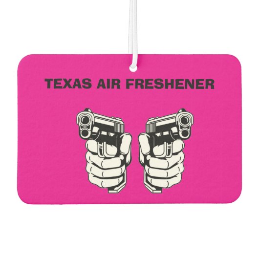 Texas  カーエアーフレッシュナー (正面)