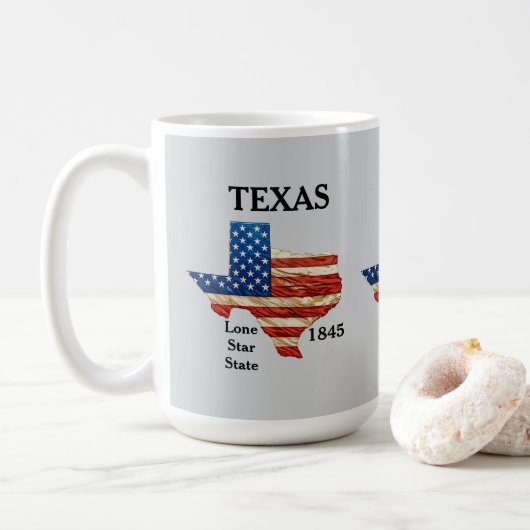TEXAS コーヒーマグカップ (ドーナツ)