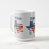 TEXAS コーヒーマグカップ (正面左)