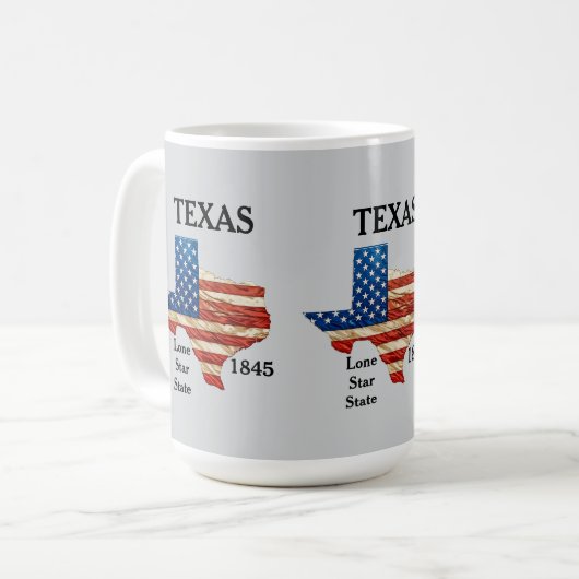 TEXAS コーヒーマグカップ (正面左)