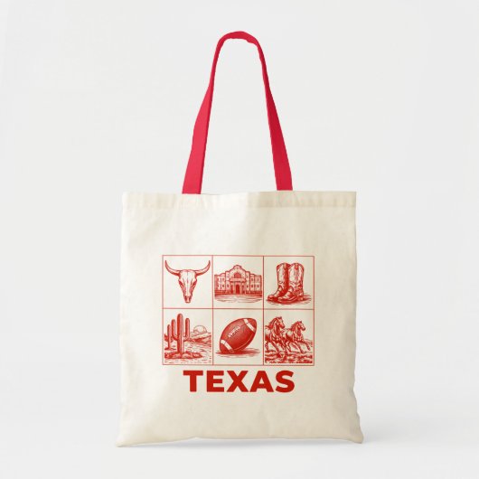 Texas トートバッグ (正面)