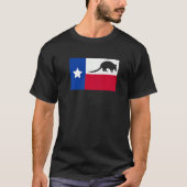 Texas Armadillo Flag Premium Tシャツ (正面)