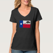 Texas Armadillo Flag Premium Tシャツ (正面)