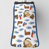 Texas Birthday Themed for Cat Lovers  ゴルフヘッドカバー (回転90)