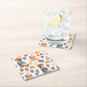 Texas Birthday Themed for Cat Lovers  スクエアペーパーコースター (インサイチュ)