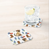 Texas Birthday Themed for Cat Lovers  ペーパーコースター (インサイチュ)