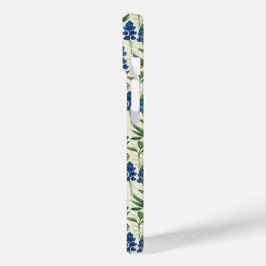 Texas Blue Bonnet Flower Floral iPhone Case Case-Mate iPhoneケース (裏面 / 左)