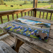 Texas Bluebonnet Meadow Landscape ジグソーパズル