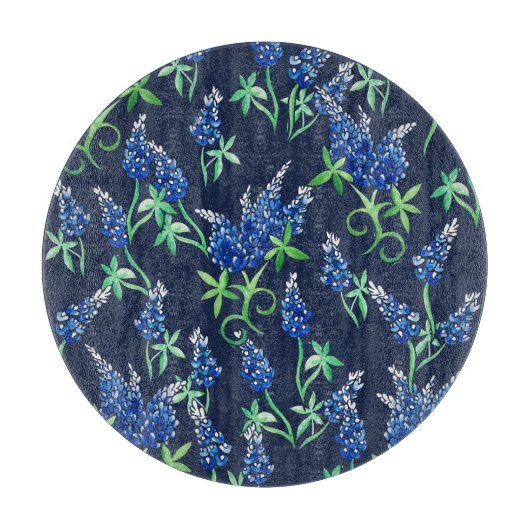 Texas Bluebonnets Texan  カッティングボード (正面)