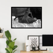 Texas Boot ポスター (ホームオフィス)