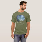 Texas Cichlid , Herichthys carpintis Tシャツ (正面フル)
