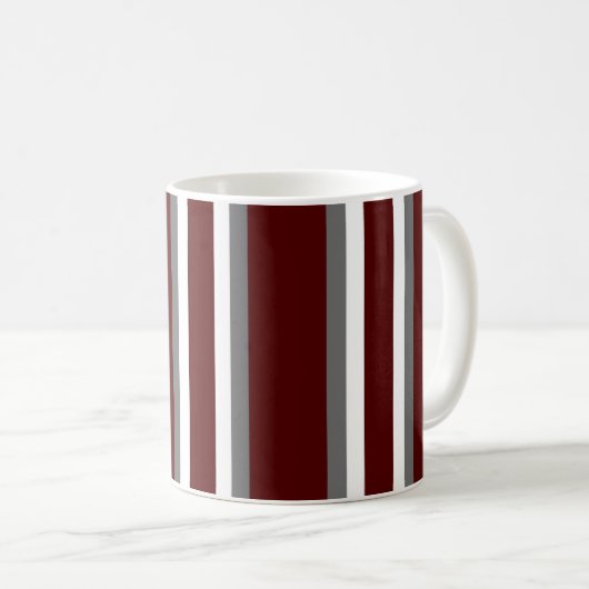 Texas College Station Polo Stripes コーヒーマグカップ (正面右)