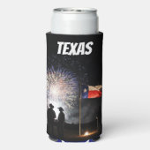 Texas Cowboy Can Cooler スリム缶クーラー (Seltzer裏面)