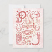 Texas Cowboy Pack  ノートカード (正面)