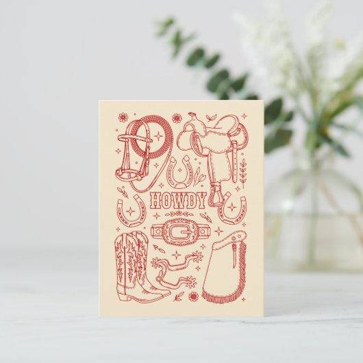 Texas Cowboy Pack ポストカード (スタンド正面)