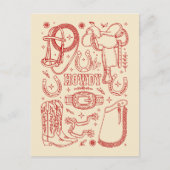 Texas Cowboy Pack ポストカード (正面)