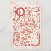 Texas Cowboy Pack  便箋 (正面/裏面)