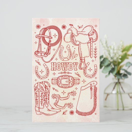 Texas Cowboy Pack  便箋 (スタンド正面)