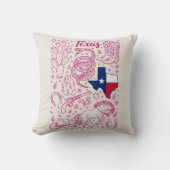 Texas Cowboy Pack Western Vibes クッション (正面)