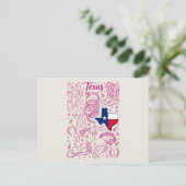 Texas Cowboy Pack Western Vibes ポストカード (スタンド正面)