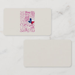 Texas Cowboy Pack Western Vibes 名刺