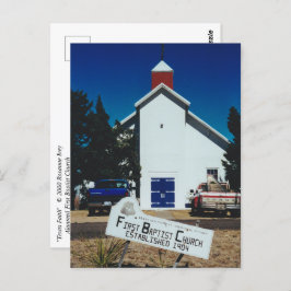 "Texas Faith" Postcard ポストカード