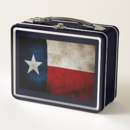 Texas Flag メタルランチボックス