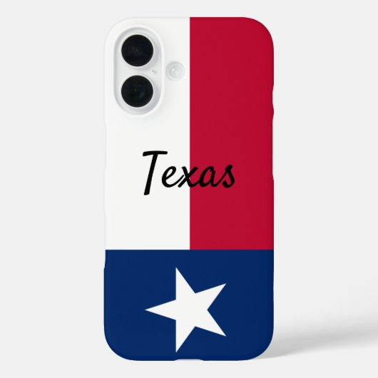 Texas flag cell Iphone 16 case cover Case-Mate iPhoneケース (裏面)