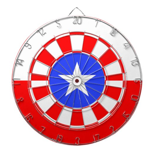 Texas flag dartboard ダーツボード (正面)