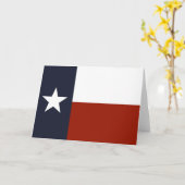 Texas Flag Greeting Card カード (黄色い花)