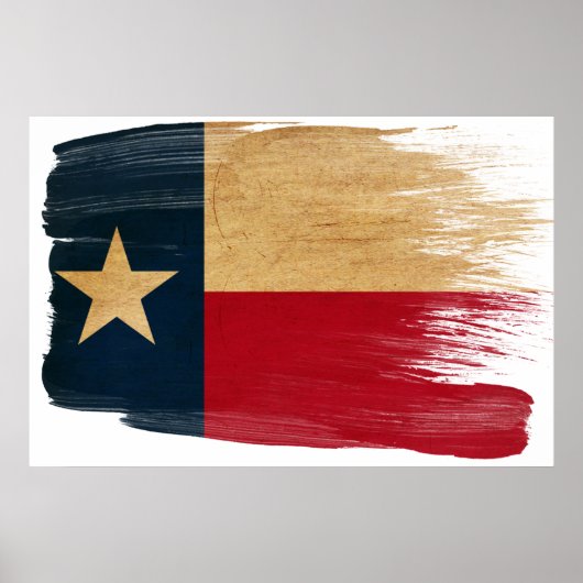 Texas Flag Posters ポスター (正面)