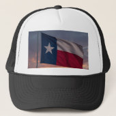 Texas Flag Sunset Cap - Patriotic Hat キャップ (正面)