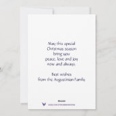 TEXAS FLAG Three Wise Men TEXAN Christmas シーズンカード (裏面)