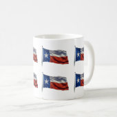 Texas Flying Flag コーヒーマグカップ (正面右)