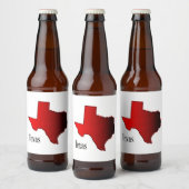 Texas Halftone ビールラベル (ボトル)