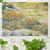 Texas Hill Country キッチンタオル (折り畳み)