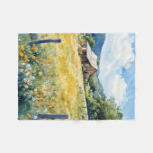 Texas Hill Country フリースブランケット (正面(横))