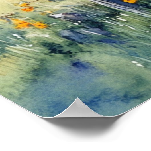 Texas Hill Country ポスター (角)