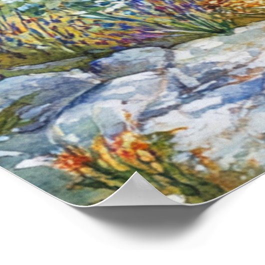 Texas Hill Country ポスター (角)