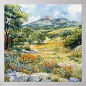 Texas Hill Country ポスター (正面)