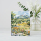 Texas Hill Country ポストカード (スタンド正面)