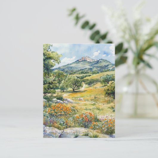Texas Hill Country ポストカード (スタンド正面)