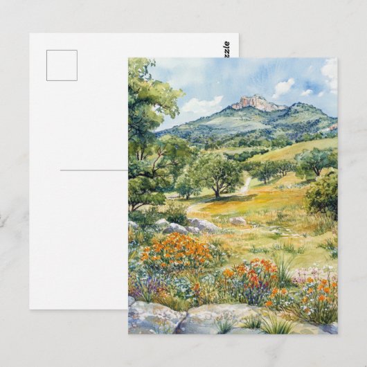 Texas Hill Country ポストカード (正面/裏面)