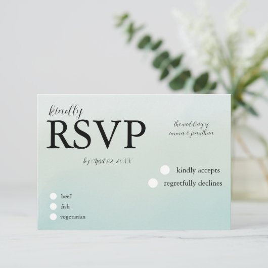 Texas Hill Country Wedding RSVP (スタンド正面)