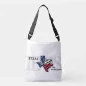 Texas Independence Day Tote Bag クロスボディバッグ (正面)