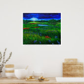 Texas Landscape Poster ポスター (キッチン)